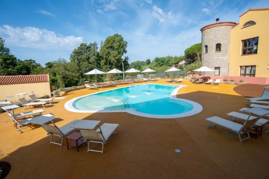 S'Ena Hotel Arbus Bagian luar foto